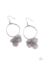 Paparazzi Petals On The Floor Earrings Silver - Glitz By Lisa 