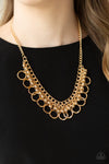Paparazzi Ring Leader Radiance Necklace Gold - Glitz By Lisa 