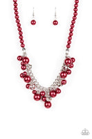 Paparazzi Prim and POLISHED Necklace Red - Glitz By Lisa 