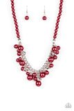 Paparazzi Prim and POLISHED Necklace Red - Glitz By Lisa 