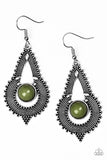 Paparazzi Zoomin Zumba Earrings Green