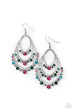 Paparazzi Break Out In TIERS Earrings Multi - Glitz By Lisa 