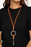 Paparazzi Tranquil Artisan Necklace Orange