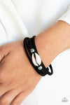 Paparazzi Vitamin SEA Urban Bracelet Black - Glitz By Lisa 