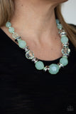 Paparazzi Dine and Dash Necklace Green - Glitz By Lisa 