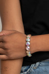 Paparazzi Number One Knockout Bracelet Multi (Iridescent)