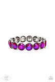 Paparazzi Number One Knockout Bracelet Multi (Oil Spill Pink)