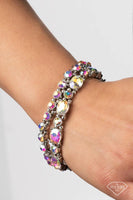 Paparazzi Splendid Stack Bracelet Multi (Iridescent)