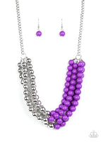 Paparazzi Layer After Layer Necklace Purple