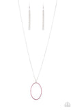 Paparazzi A Dazzling Distraction Necklace Pink and Dazzle On Demand Earrings Pink