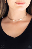 Paparazzi Inner SPOTLIGHT Necklace Gold Choker - Glitz By Lisa 