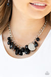 Paparazzi Treasure Shore Necklace Black