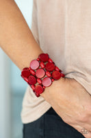 Paparazzi Cruising Coronado Bracelet Red