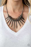 Paparazzi Fully Charged Necklace Black