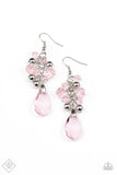 Paparazzi Before and AFTERGLOW Earrings Pink - Glitz By Lisa 