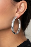 Paparazzi BEVEL In It Earrings Silver