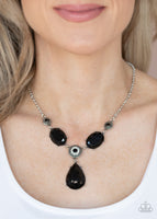 Paparazzi Heirloom Hideaway Necklace Black