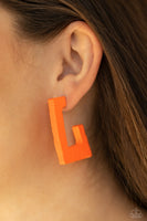 Paparazzi The Girl Next OUTDOOR Earrings Orange