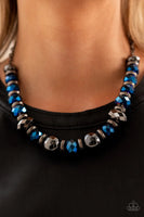 Paparazzi Interstellar Influencer Necklace & Power Pose Bracelet Blue