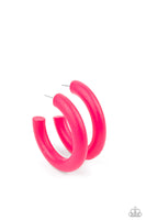 Paparazzi Woodsy Wonder Earrings Pink