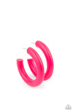 Paparazzi Woodsy Wonder Earrings Pink