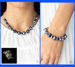 Paparazzi Cosmic Cadence Necklace Blue & Astral Auras Bracelet Blue